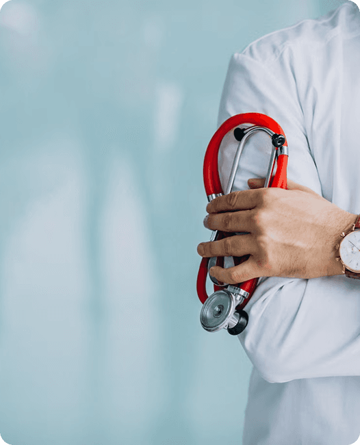 Doctor with stethoscope